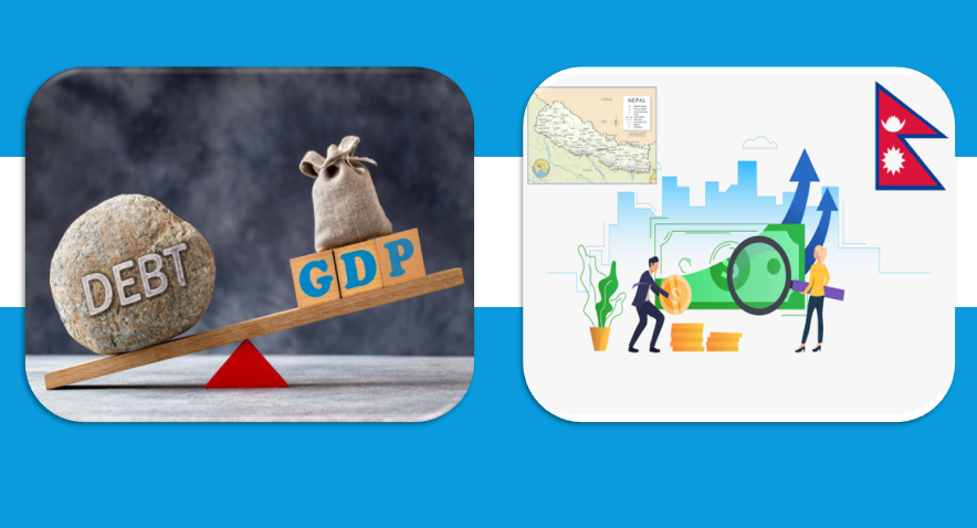 जीडीपी अनुपातमा सार्वजनिक ऋण ४५ प्रतिशत नाघ्यो, साँवा व्याज तिर्नलाई मात्रै चार खर्ब दुई अर्ब ८५ करोड विनियोजन